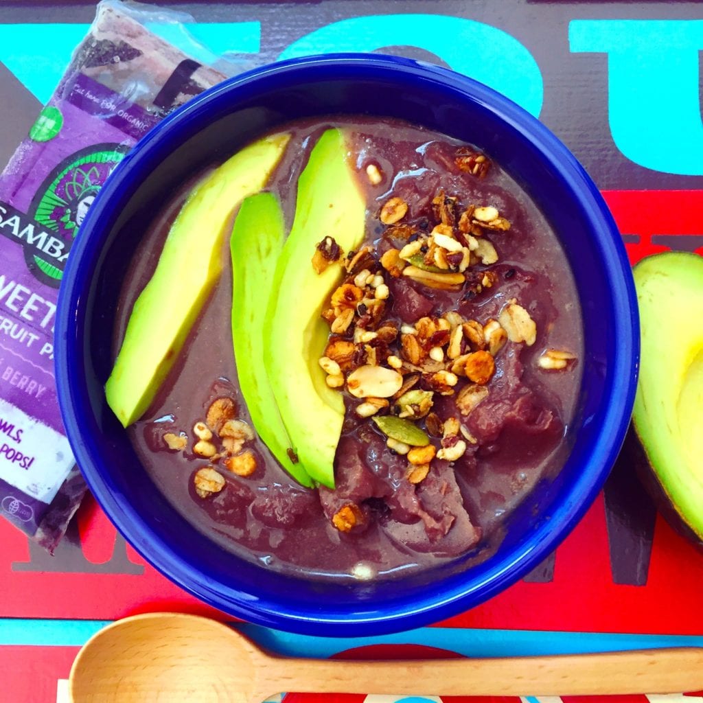 Acai Bowl with Nutritious New Zealand Avocado