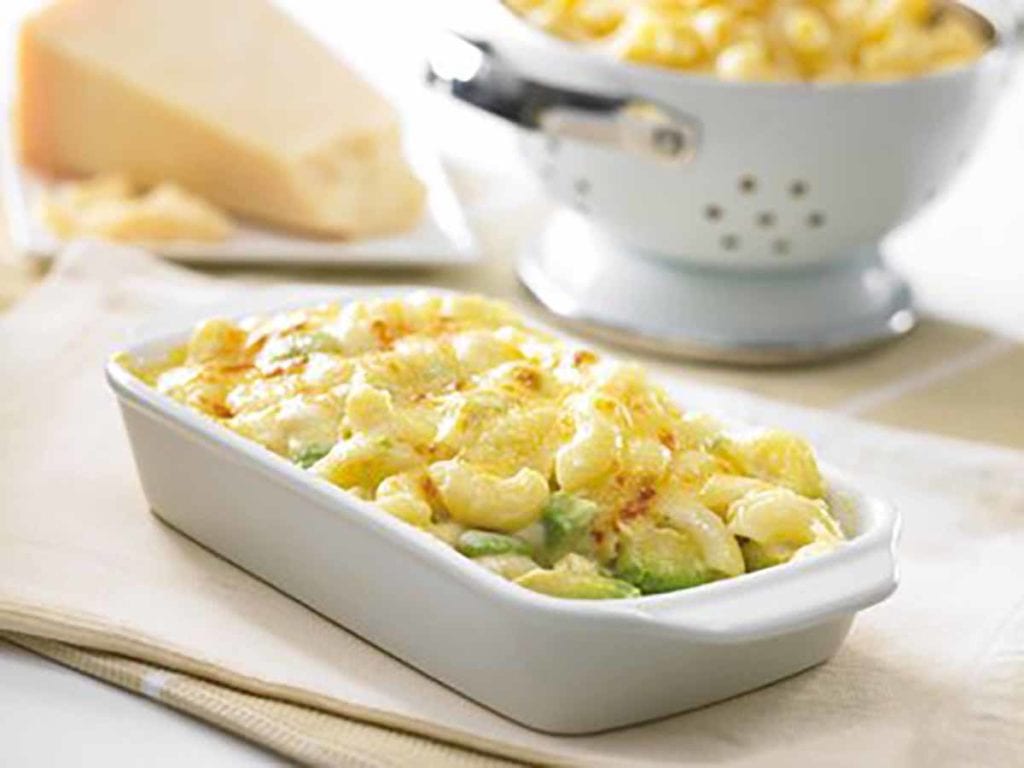 Avocado Macaroni & Cheese Bake