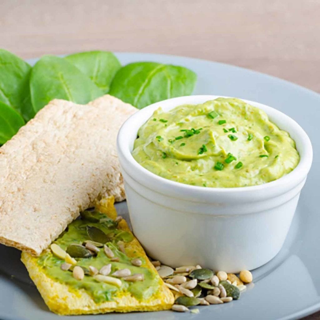 Avocado and Spinach Dip