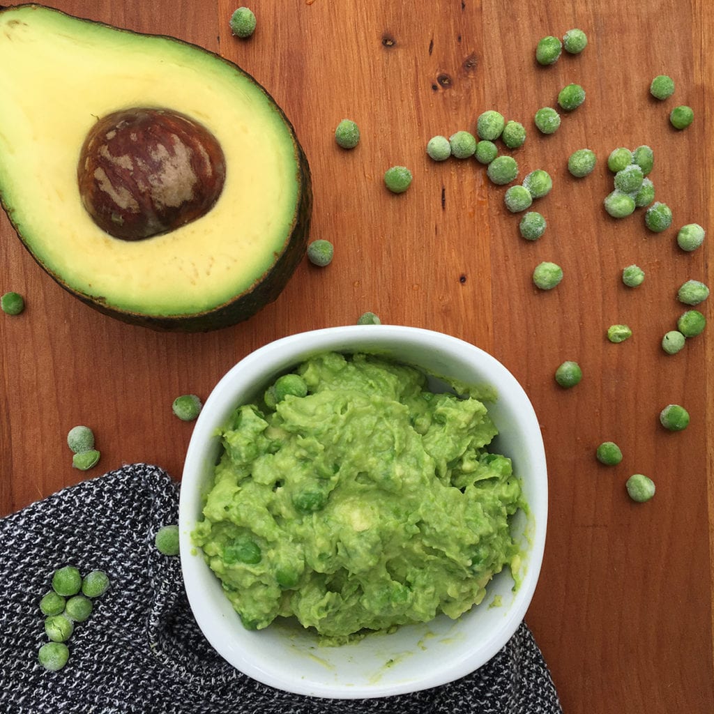 Avocado and Pea Baby Food