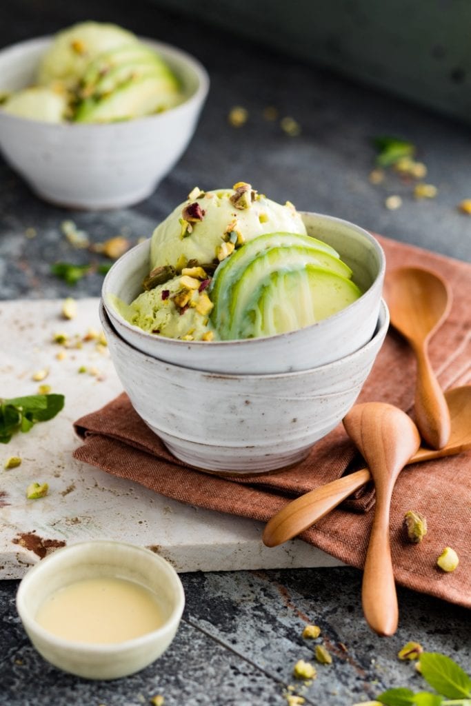 Avocado ice cream