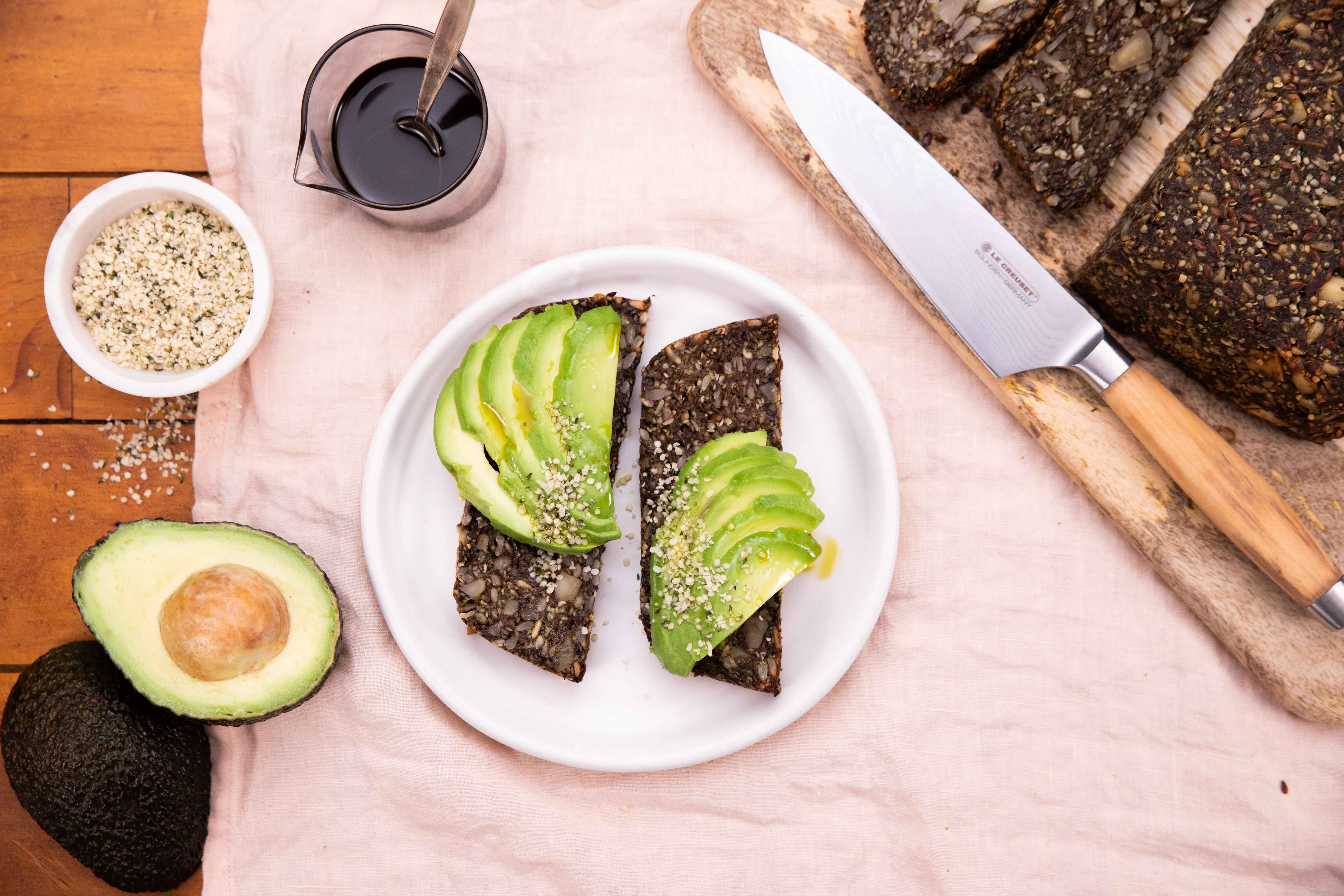 Life-changing Loaf with Hemp Hearts - New Zealand Avocado